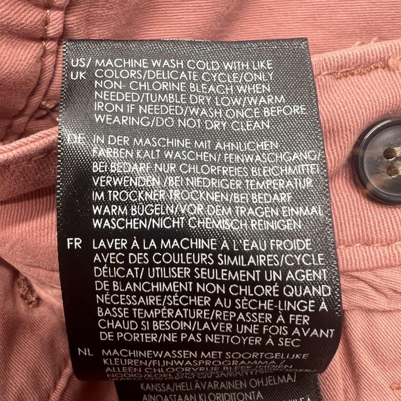 Liverpool Shorts Mens 32 Salmon Modern Fit Stretch Chino Casual Summer LG601DC - Picture 7 of 13